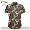 NHL Minnesota Wild Crane Bird Special Design Button Funny Hawaiian Shirt