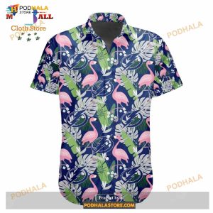 Nhl Tampa Bay Lightning Crane Bird Special Design Button Funny Hawaiian Shirt 2