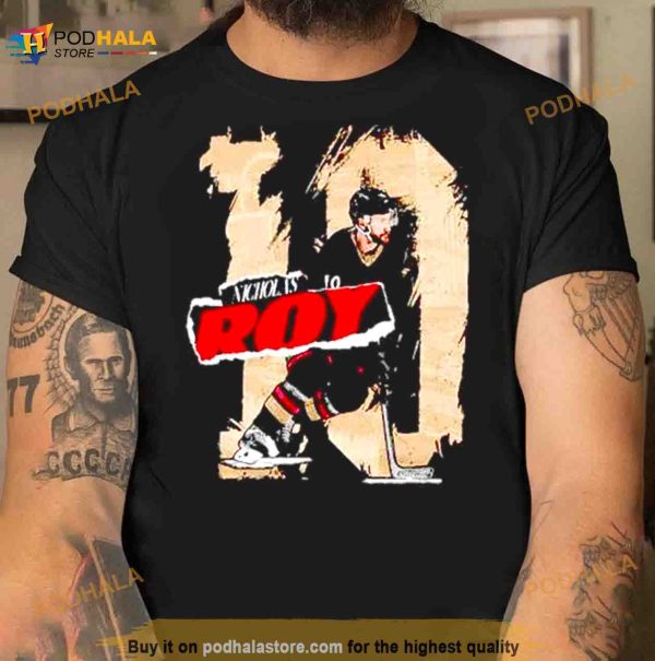 nicholas Roy no 10 Vegas Golden Knights hockey Shirt
