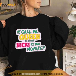 Nicki Minaj Call Me Queen Shirt