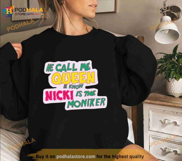 Nicki Minaj Call Me Queen Shirt