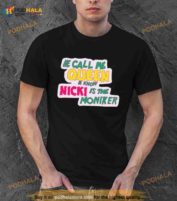 Nicki Minaj Call Me Queen Shirt