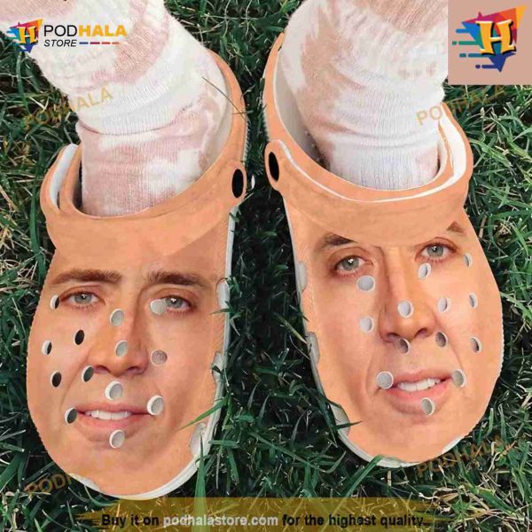 Nicolas Cage Classic Crocs Clog Shoes