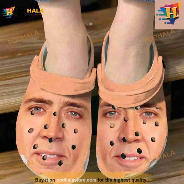 Nicolas Cage Classic Crocs Clog Shoes