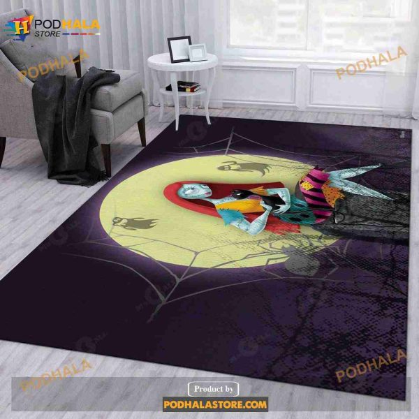 Nightmare Before Christmas Ver5 Movie Area Rug Living Room Rug Us Decor