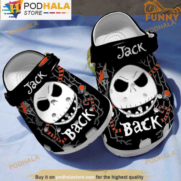 Nightmare Jack Is Back Halloween 3D Crocs
