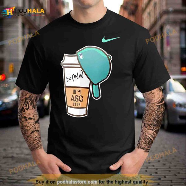 Nike 2023 MLB All Star Game Coffee Shirt