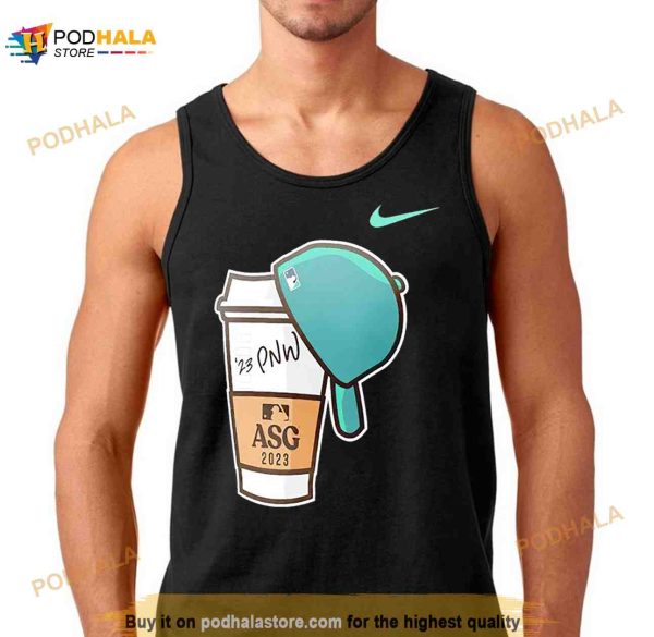 Nike 2023 MLB All Star Game Coffee Shirt