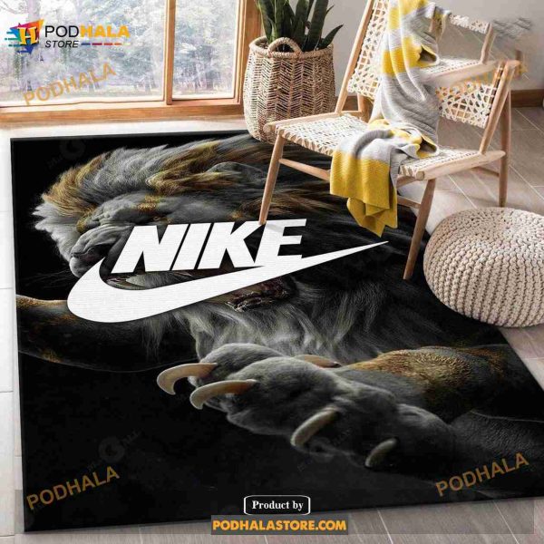 Nike Logo Area Rugs Living Room Carpet Local Brand The Us Decor