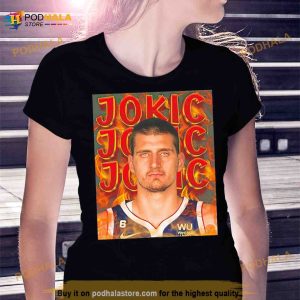 Nikola Jokic Fire Photo Shirt 2
