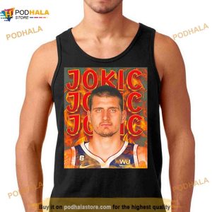 Nikola Jokic Fire Photo Shirt 3