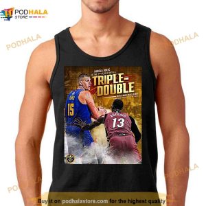 Nikola Jokic Is The 2nd Player With A Triple Double In His NBA Finals Debut 2023 Shirt