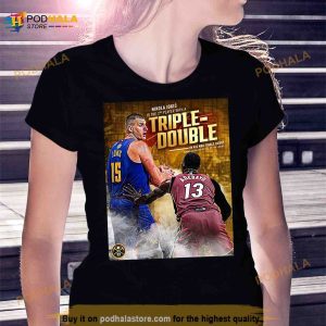 Nikola Jokic Is The 2nd Player With A Triple Double In His Nba Finals Debut 2023 Shirt 2