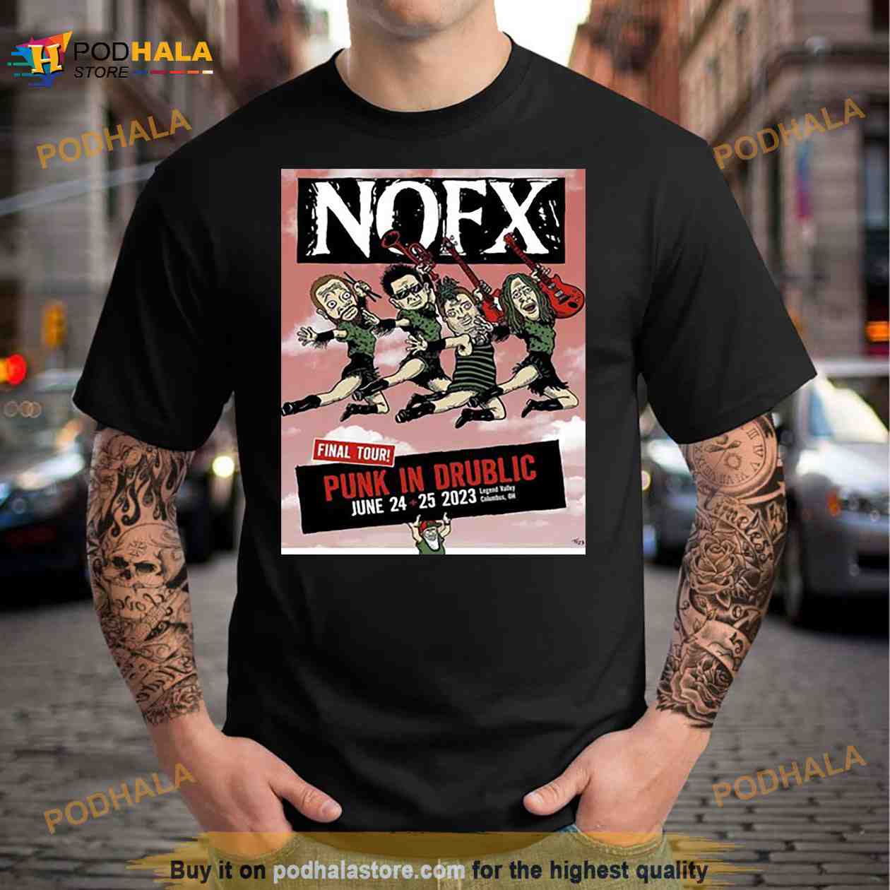 Nofx June 24 & 25 2023 Legend Valley Columbus Oh Shirt Shirt Nofx June 24 & 25 2023 Legend Valley Columbus Oh Shirt Shirt