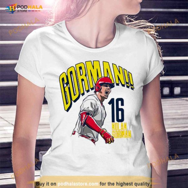 Nolan Gorman St. Louis Cardinals Gorman Shirt