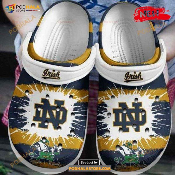 Notre Dame Fighting Irish Unisex Fashion Style For Unisex & Kids Crocs Clog Shoes