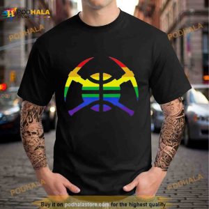 Nuggets logo pride Shirt