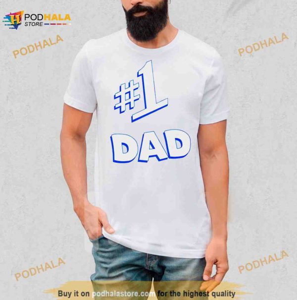Number 1 dad Shirt