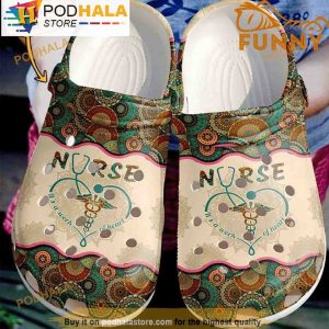 Nurse Love 3D Crocs Classic Clog, Funny Crocs