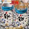 Nurse Rn Pattern 3D Crocs, Funny Crocs