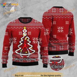 Nurses Christmas Tree Xmas 3D Funny Ugly Sweater