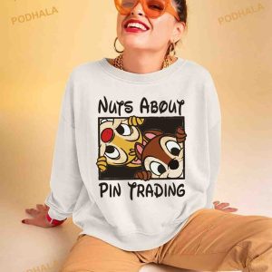 Nuts About Pin Trading Rescue Rangers Chip N Dale Shirt 2