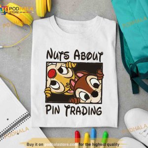 Nuts About Pin Trading Rescue Rangers Chip N Dale Shirt 3
