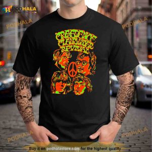 Official Merchandise Of Creedence Clearwater Revival Ccr Rock Music Shirt 2