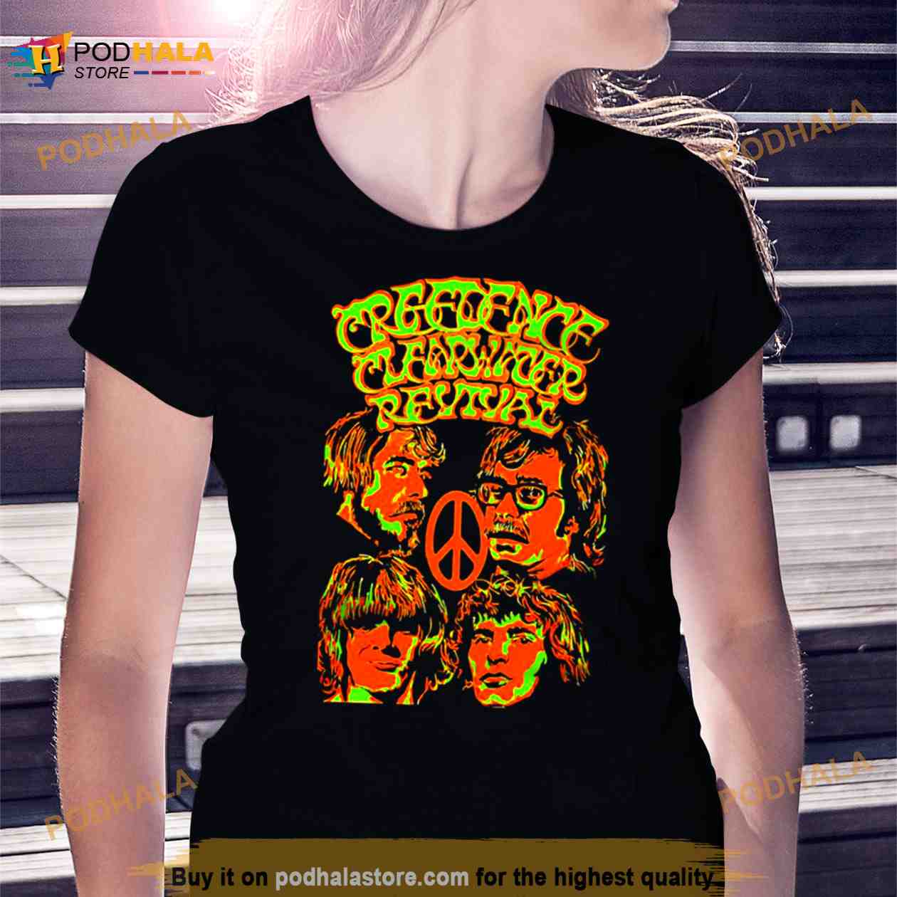 Official Merchandise Of Creedence Clearwater Revival Ccr Rock Music Shirt Official Merchandise Of Creedence Clearwater Revival Ccr Rock Music Shirt