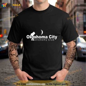 Official Oklahoma City Astronomy Club Logo Shirt 2