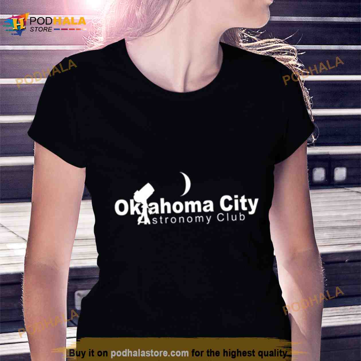 Official Oklahoma City Astronomy Club Logo Shirt Official Oklahoma City Astronomy Club Logo Shirt