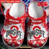 Ohio State Buckeyes Football Ncaa Gift Comfy Footwear For Fan Crocs Clog Shoes