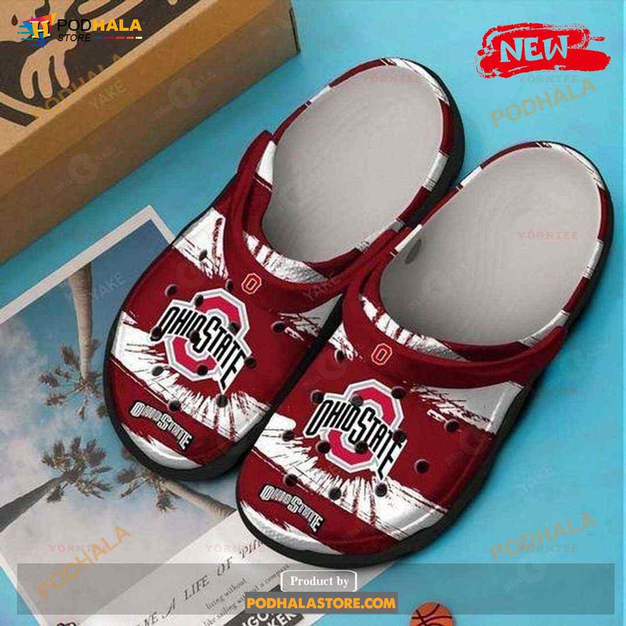 Ohio state clearance buckeyes crocs