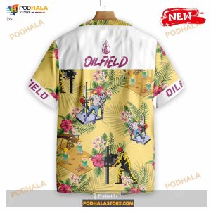 Oilfield Man Tropical Summer Funny Hawaiian Shirt 2