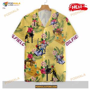 Oilfield Man Tropical Summer Funny Hawaiian Shirt 3