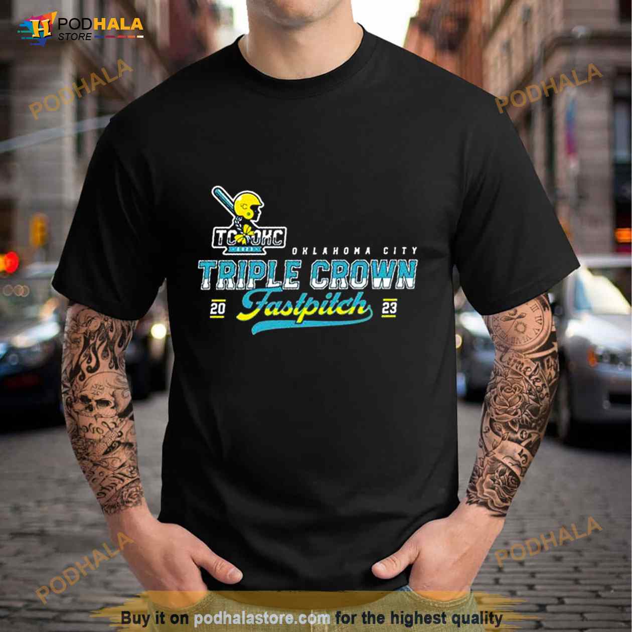 OKC Oklahoma City 2023 Triple Crown Fastpitch Shirt OKC Oklahoma City 2023 Triple Crown Fastpitch Shirt