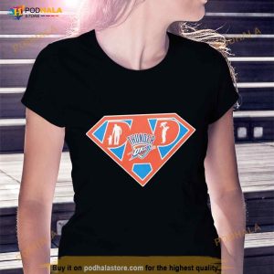 Oklahoma City Thunder Super Dad Shirt 3