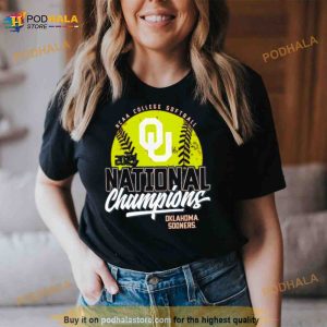 Oklahoma Sooners 2023 Ncaa Softball Women's College World Series Champions Overlay T Shirt 3