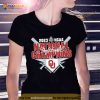 Oklahoma Sooners 2023 NCAA Softball Women’s College World Series Champions T Shirt
