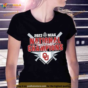 Oklahoma Sooners 2023 NCAA Softball Women’s College World Series Champions T Shirt