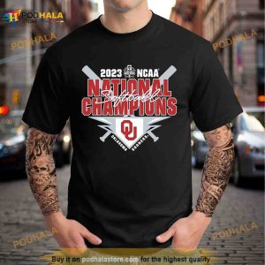 Oklahoma Sooners 2023 Ncaa Softball Women's College World Series Champions T Shirt 2