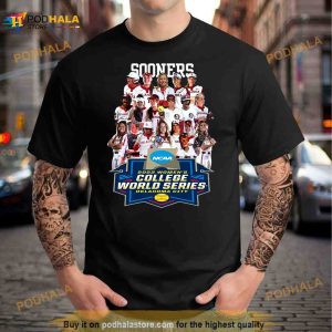 Oklahoma Sooners Ncaa 2023 Women's College World Series Softball Shirt 2