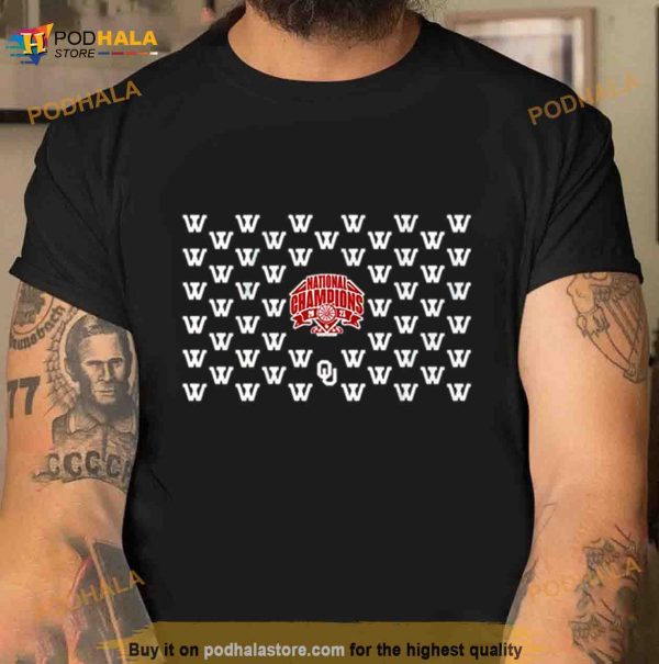 Oklahoma Sooners Softball 53 Straight Shirt