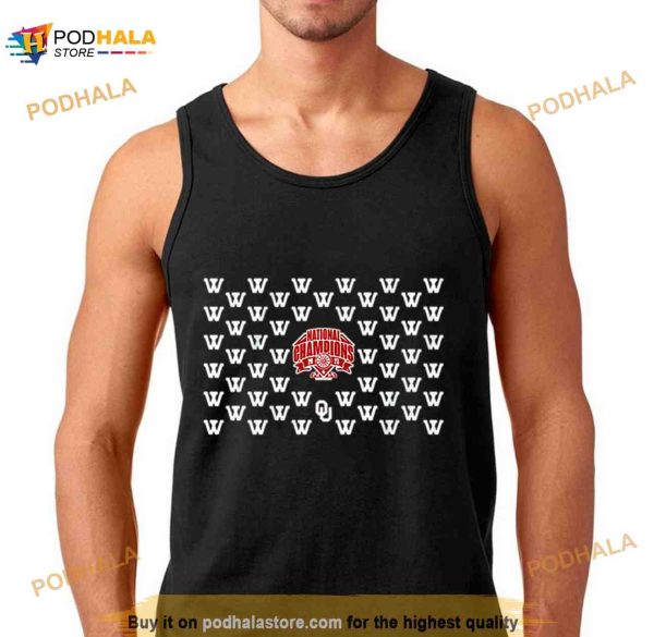 Oklahoma Sooners Softball 53 Straight Shirt