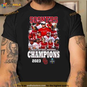 Oklahoma Sooners Women’s Teams NCAA Softball National Champions 2023 Shirt