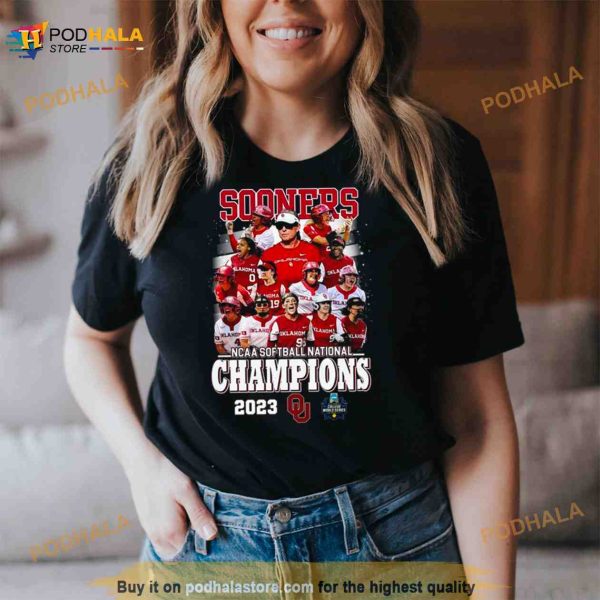 Oklahoma Sooners Women’s Teams NCAA Softball National Champions 2023 Shirt