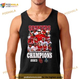 Oklahoma Sooners Women's Teams Ncaa Softball National Champions 2023 Shirt 3