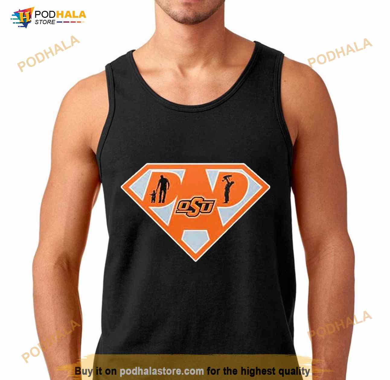 Oklahoma State Cowboys Super Dad Shirt Oklahoma State Cowboys Super Dad Shirt