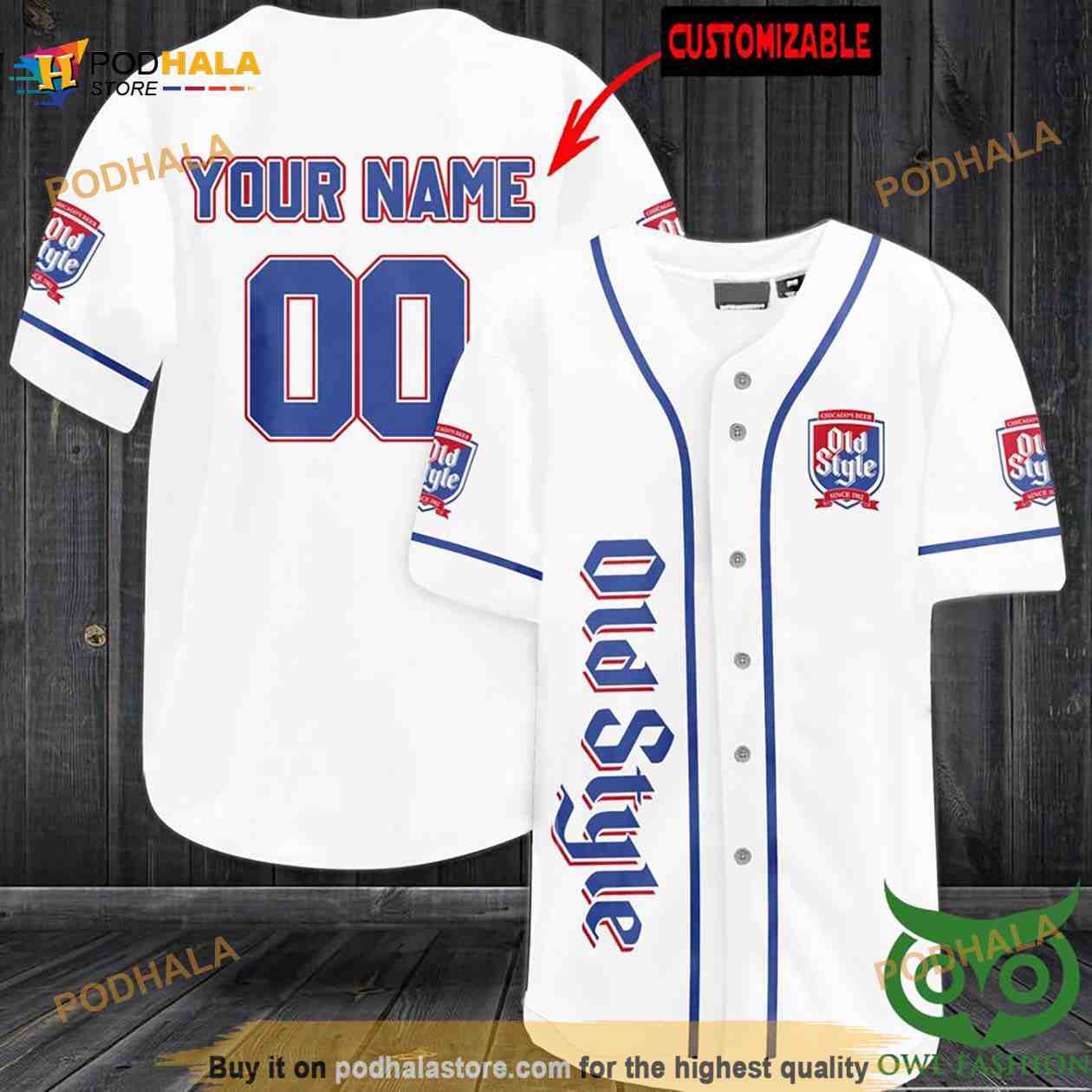  OLDCHI Personalized Baseball Jersey Shirt, Custom