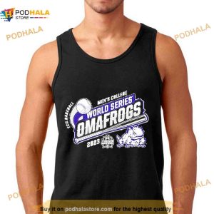 Oma Frogs Tcu Horned Blue 84 2023 Ncaa Men's Baseball College World Series Shirt 2
